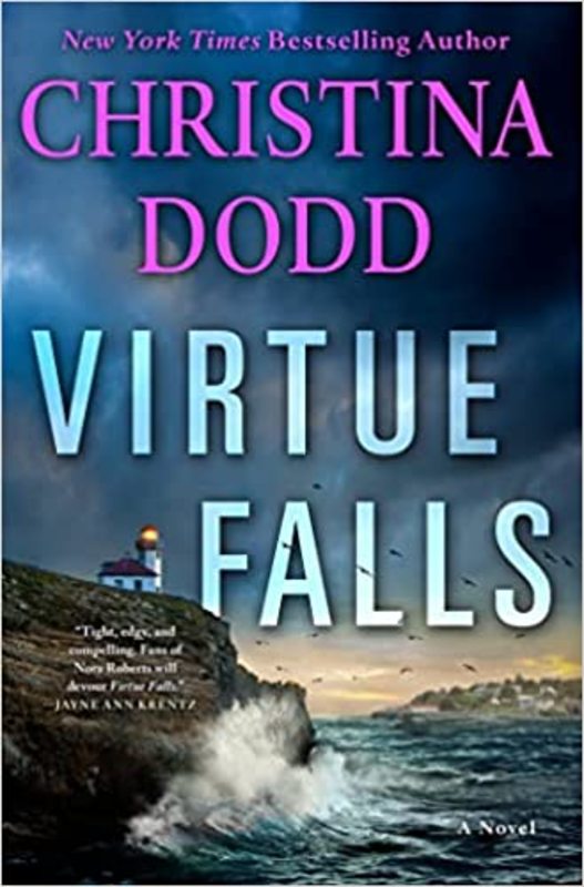 Book cover for "Virtue Falls" by Christina Dodd