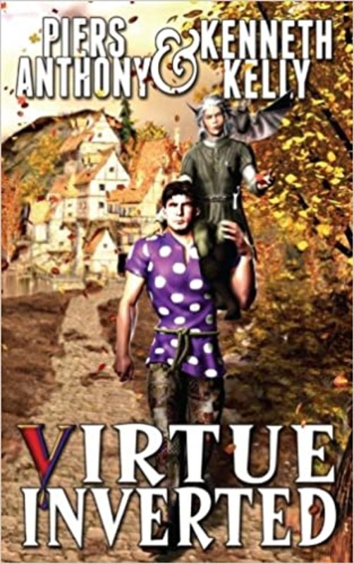Book cover for "Virtue Inverted" by Piers Anthony