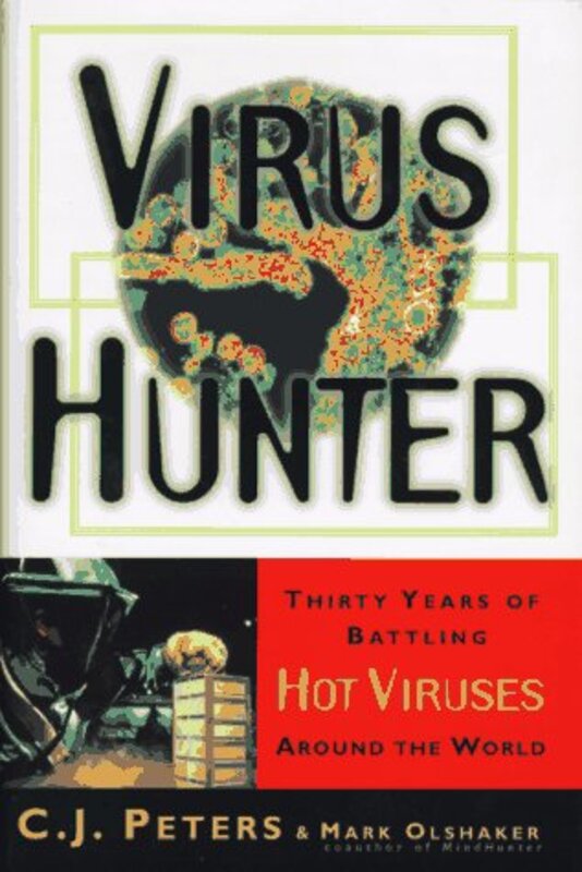 Book cover for "Virus Hunter" by Mark Olshaker