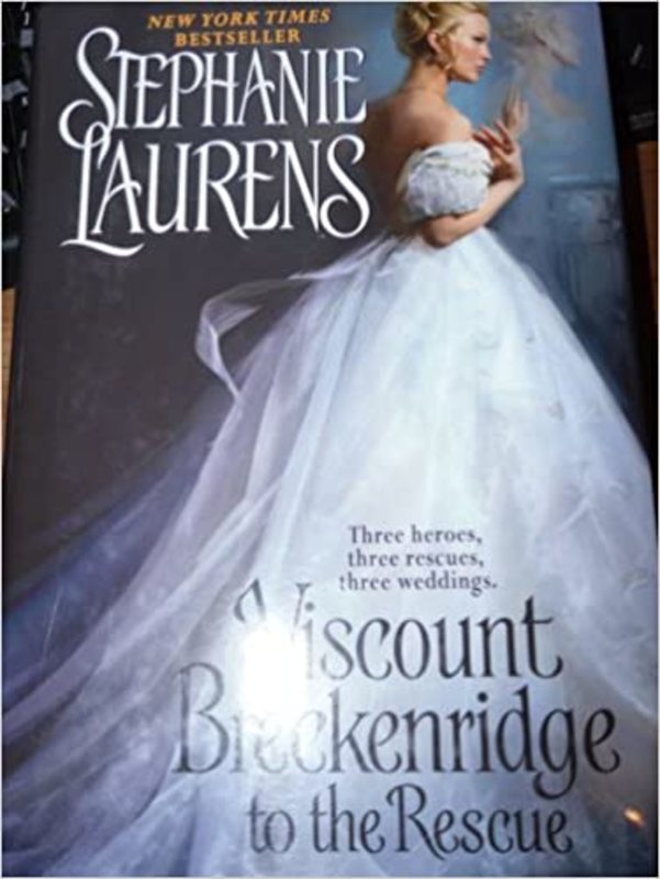 Book cover for "Viscount Breckenridge to the Rescue" by Stephanie Laurens