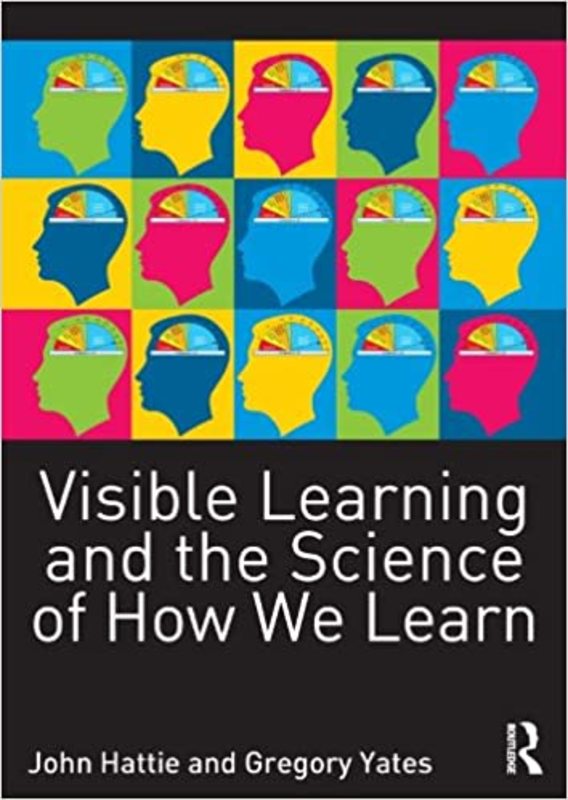Book cover for "Visible Learning and the Science of How We Learn" by John Hattie