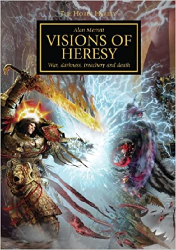 Book cover for "Visions of Heresy" by Alan Merrett