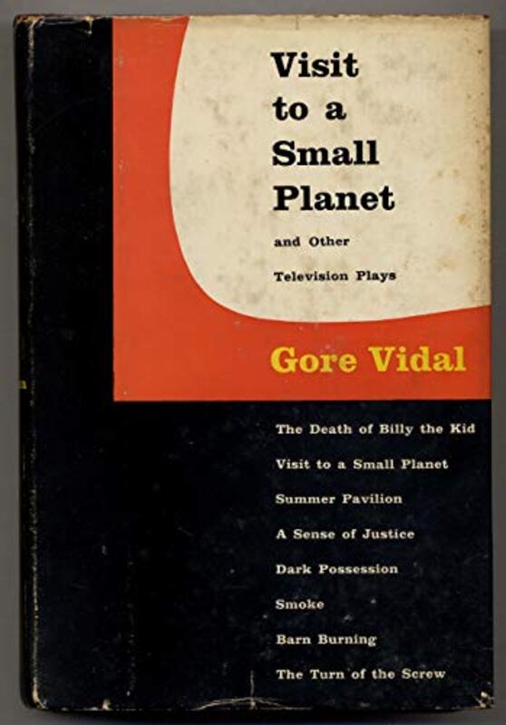 Book cover for "Visit to a Small Planet and Other Television Plays" by Gore Vidal