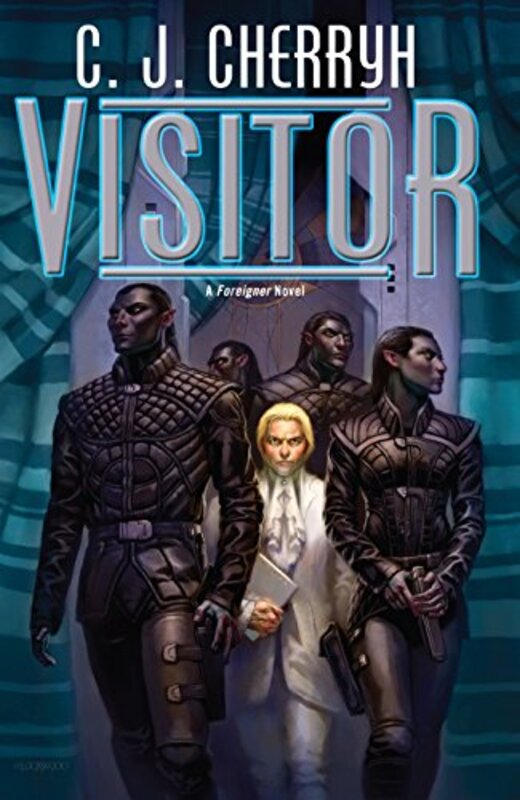 Book cover for "Visitor" by CJ Cherryh