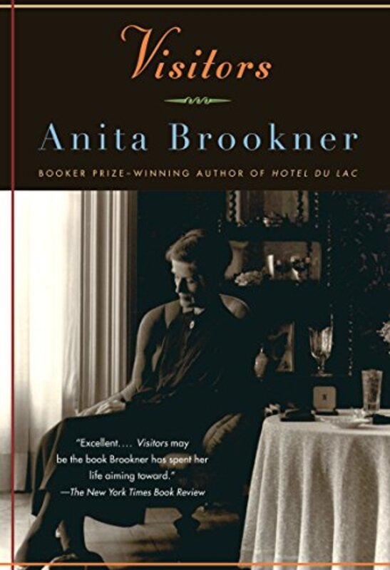 Book cover for "Visitors" by Anita Brookner