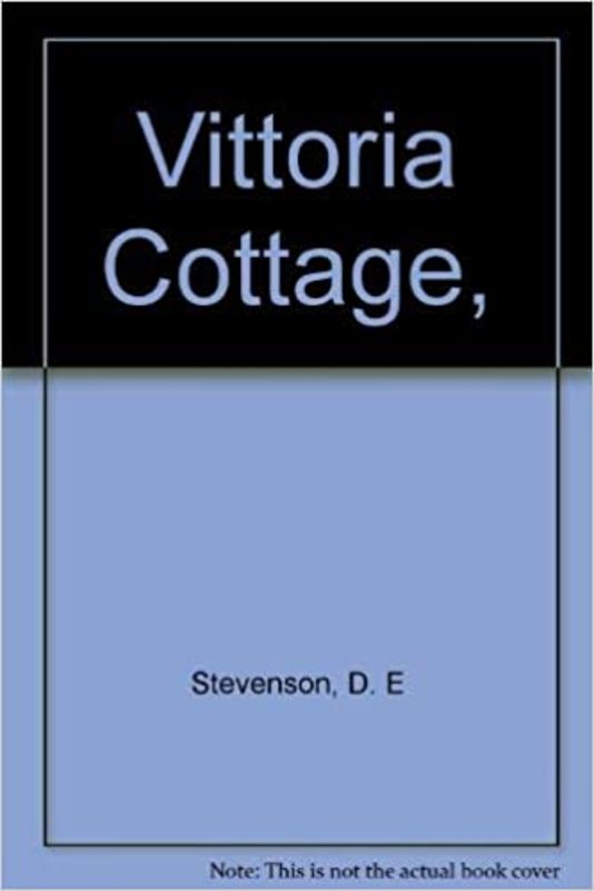Book cover for "Vittoria Cottage" by D. E. Stevenson