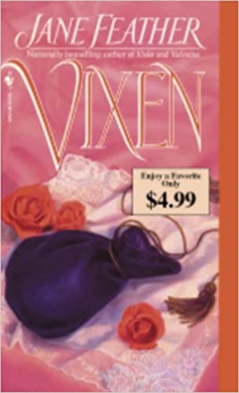 Book cover for "Vixen" by Jane Feather