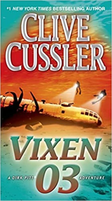 Book cover for "Vixen 03" by Clive Cussler