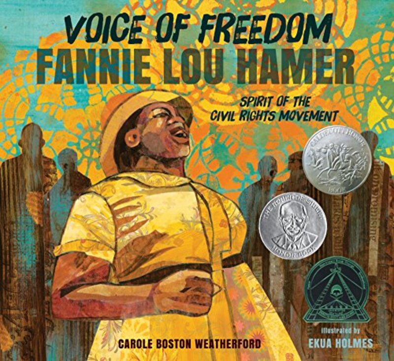 Book cover for "Voice of Freedom" by Carole Boston Weatherford