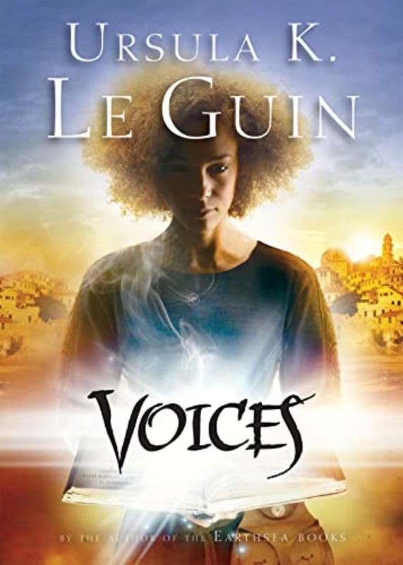 Book cover for "Voices" by Ursula K Le Guin