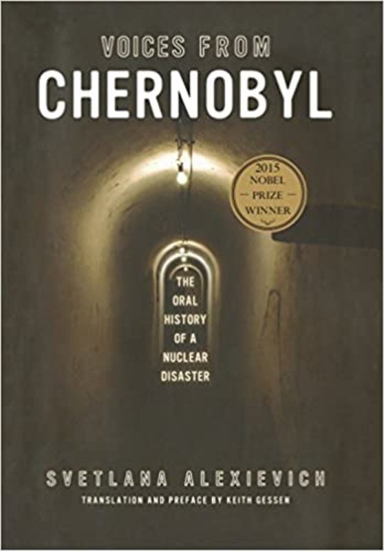 Book cover for "Voices From Chernobyl" by Svetlana Alexievich