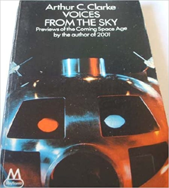 Book cover for "Voices from the Sky" by Arthur C. Clarke