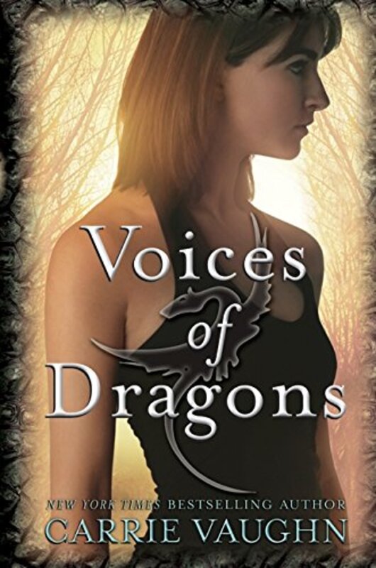 Book cover for "Voices of Dragons" by Carrie Vaughn