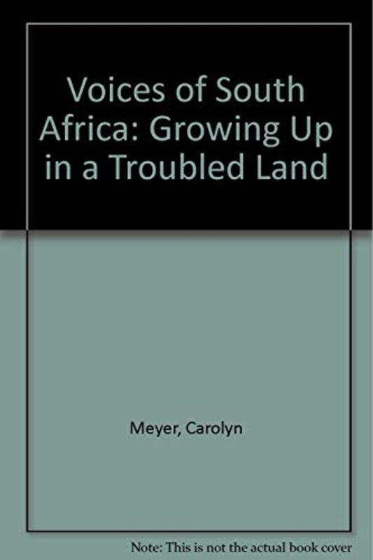 Book cover for "Voices of South Africa" by Carolyn Meyer