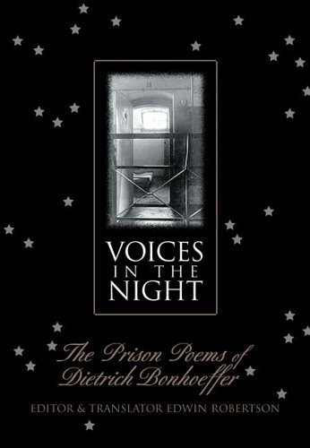 Book cover for "Voices in the Night" by Dietrich Bonhoeffer