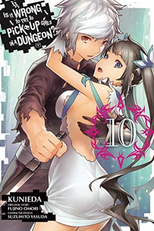Is It Wrong to Try to Pick Up Girls in a Dungeon? Manga book cover