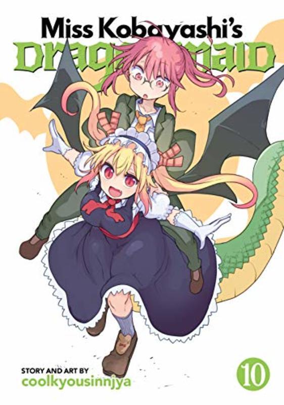Miss Kobayashi's Dragon Maid Manga book cover