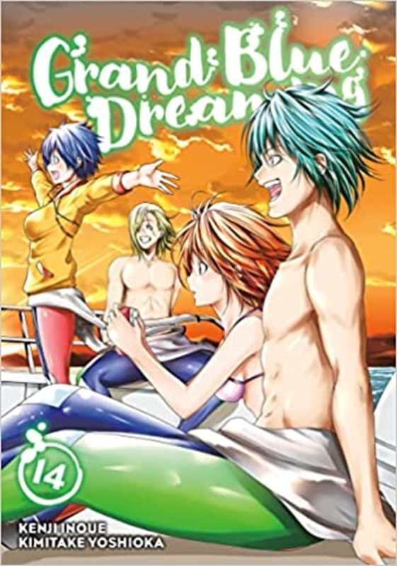 Grand Blue Dreaming Manga book cover