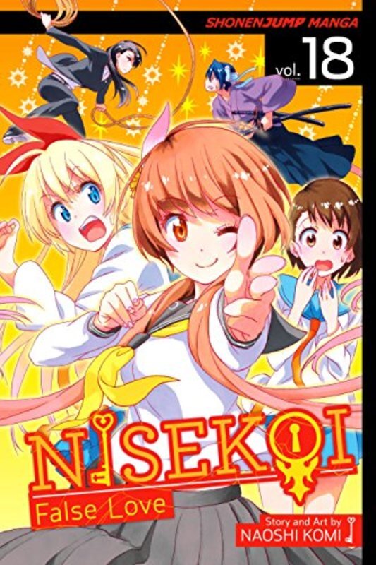 Book cover for "Vol. 18" by Naoshi Komi