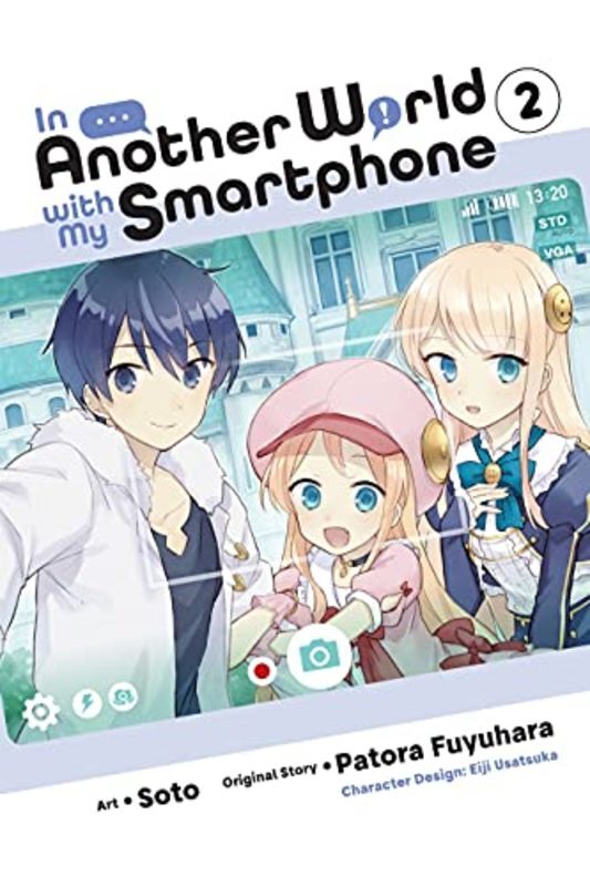 In Another World with My Smartphone Manga book cover