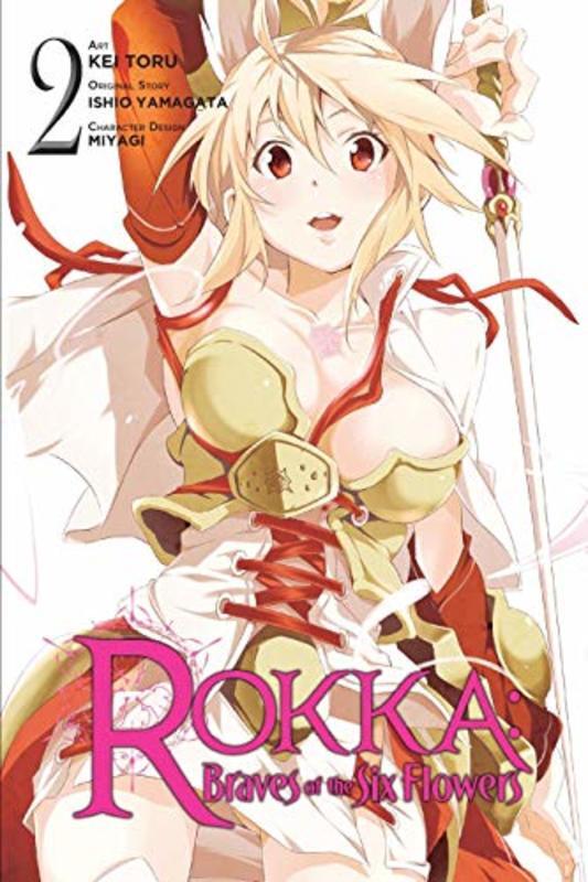 Rokka: Braves of the Six Flowers Manga book cover