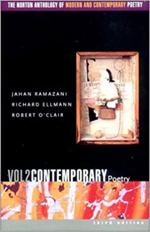 The Norton Anthology of Modern and Contemporary Poetry book cover