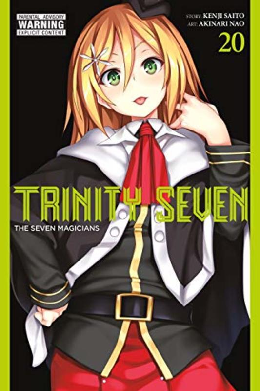 Trinity Seven Manga book cover