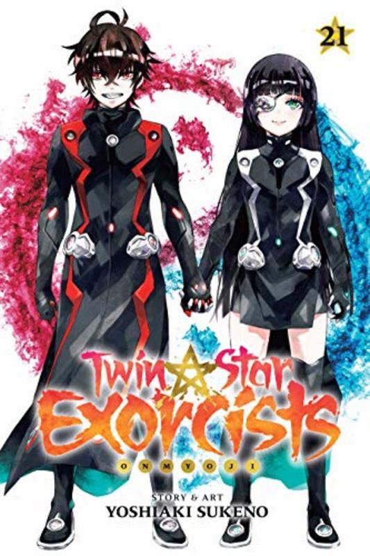 Twin Star Exorcists Manga book cover