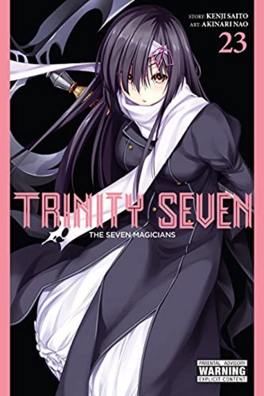 Trinity Seven Manga book cover