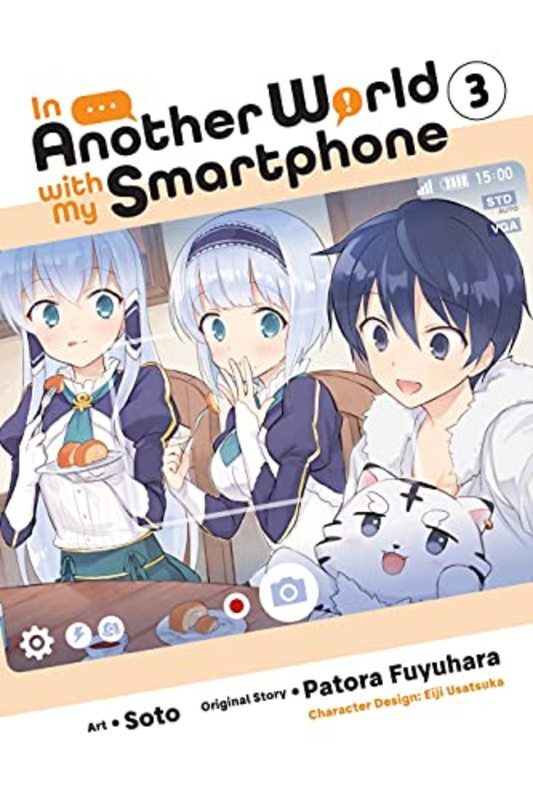 In Another World with My Smartphone Manga book cover