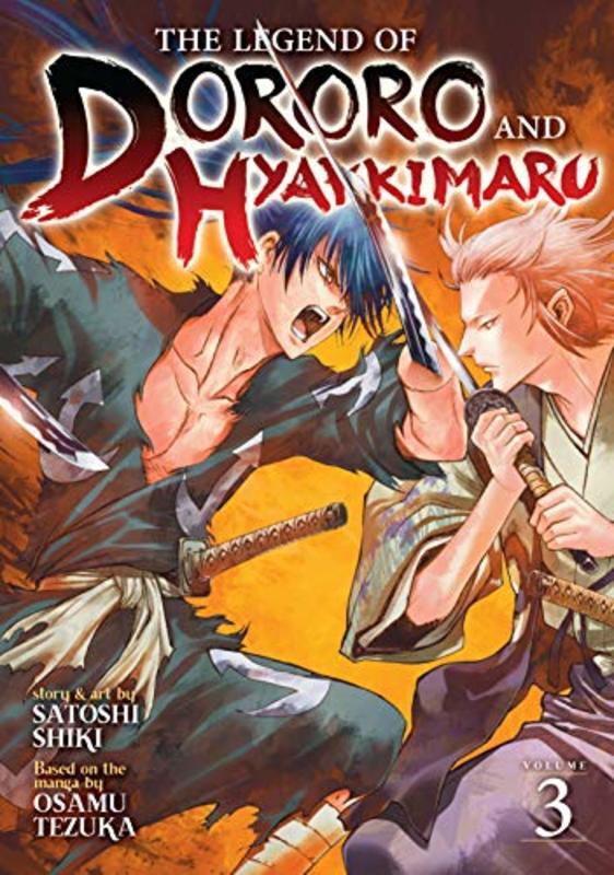 The Legend of Dororo and Hyakkimaru Manga book cover