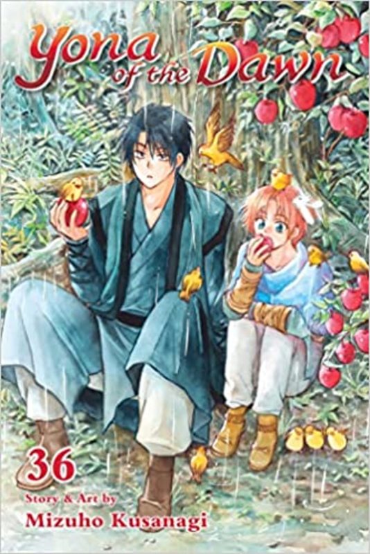 Yona of the Dawn Manga book cover