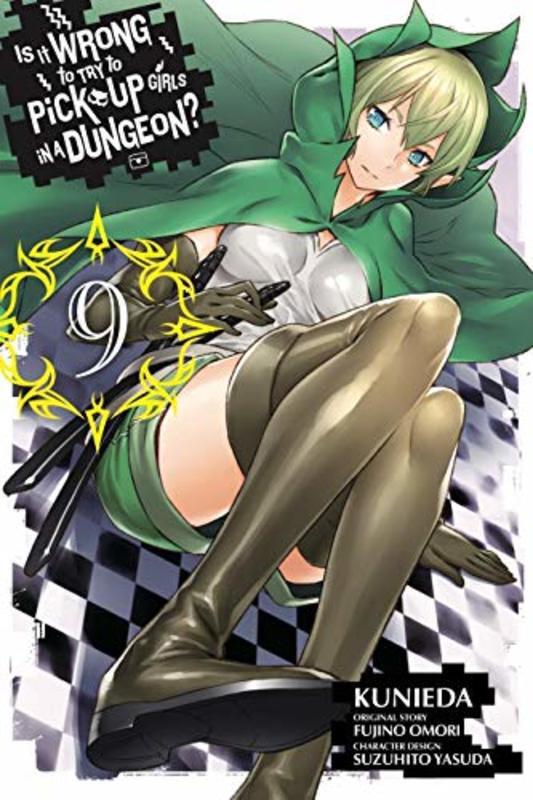 Is It Wrong to Try to Pick Up Girls in a Dungeon? Manga book cover