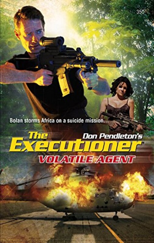 Book cover for "Volatile Agent" by Don Pendleton