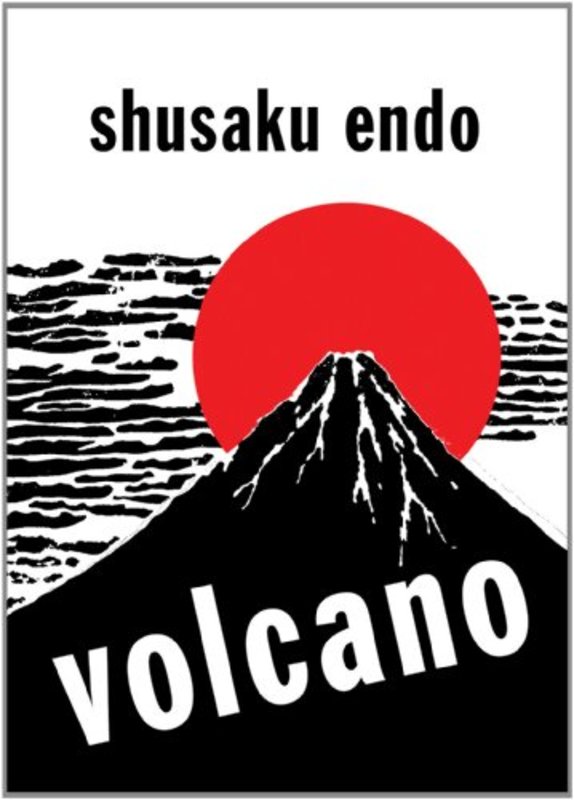 Book cover for "Volcano" by Shusaku Endo