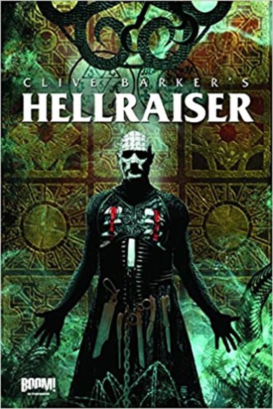 Book cover for "Clive Barker's Hellraiser Vol. 1" by Clive Barker