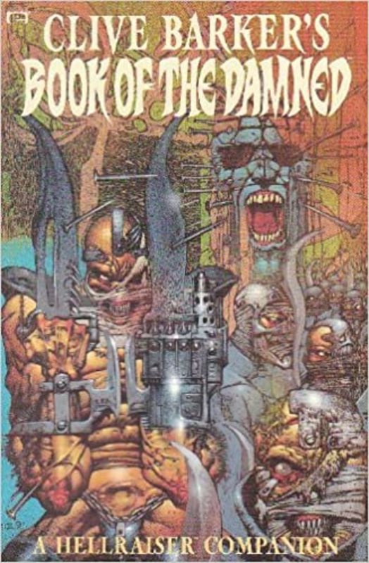Book cover for "Book of the Damned II" by Clive Barker