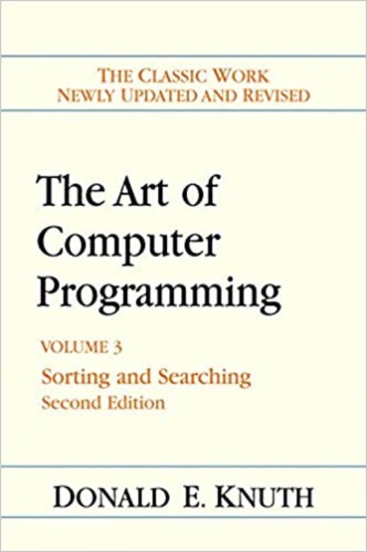 The Art of Computer Programming book cover