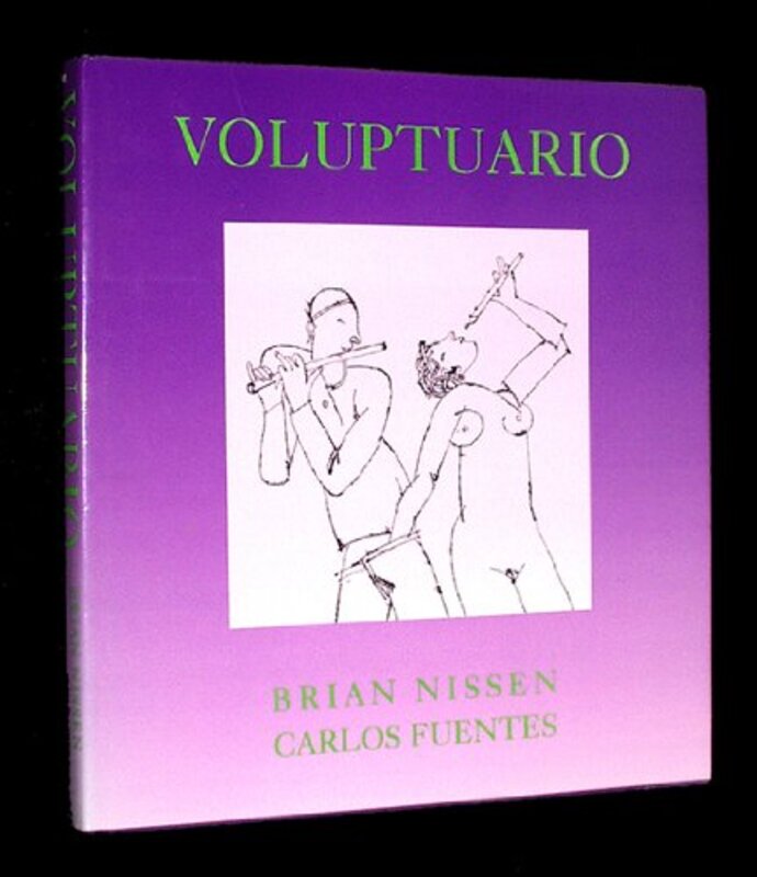 Book cover for "Voluptuario" by Carlos Fuentes