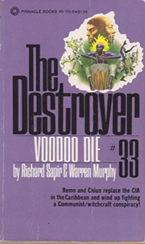 Book cover for "Voodoo Die" by Warren Murphy