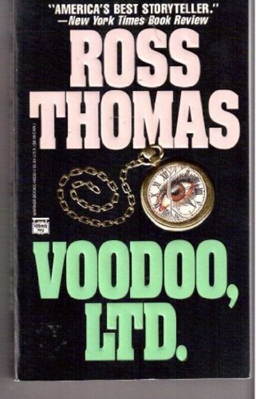 Book cover for "Voodoo, Ltd." by Ross Thomas