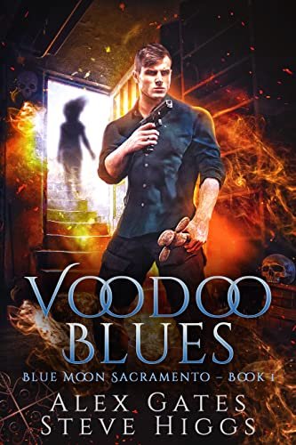 Book cover for "Voodoo Blues" by Steve Higgs