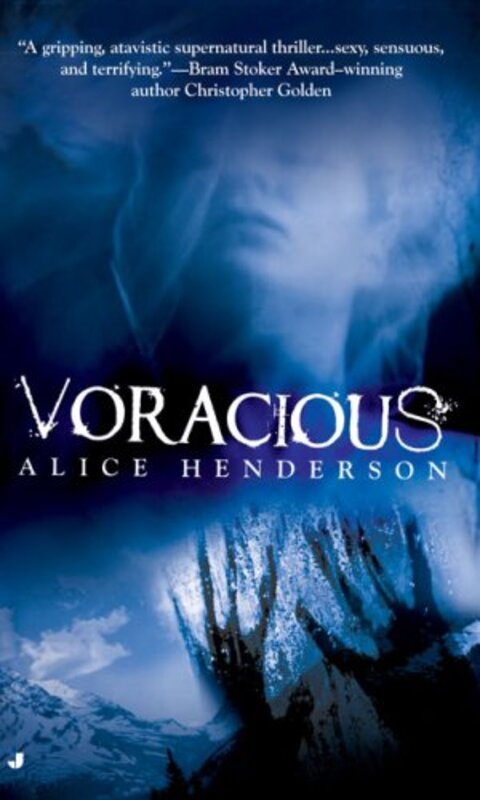 Book cover for "Voracious" by Alice Henderson