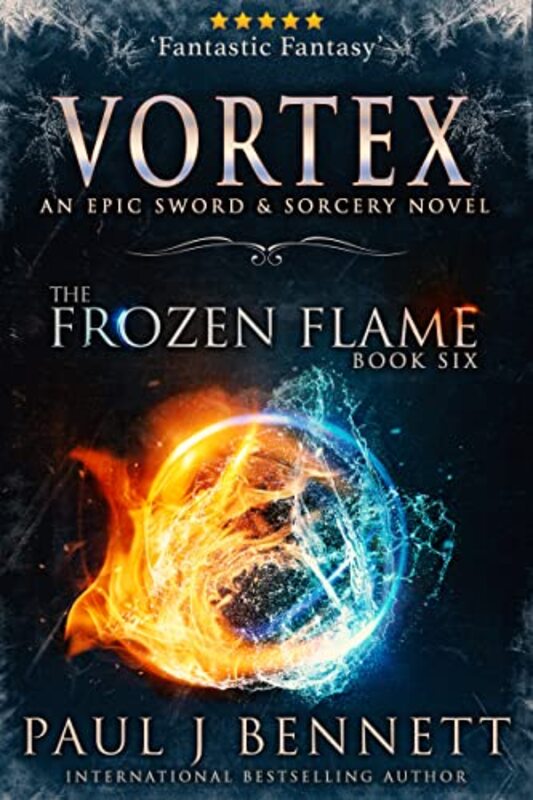 Book cover for "Vortex" by Paul J Bennett