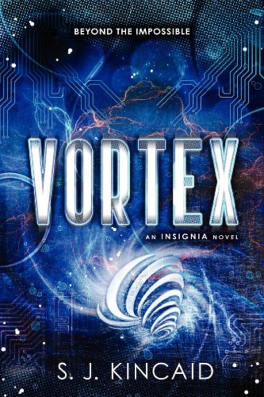 Book cover for "Vortex" by SJ Kincaid