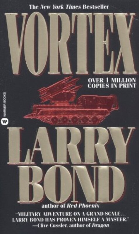 Book cover for "Vortex" by Larry Bond
