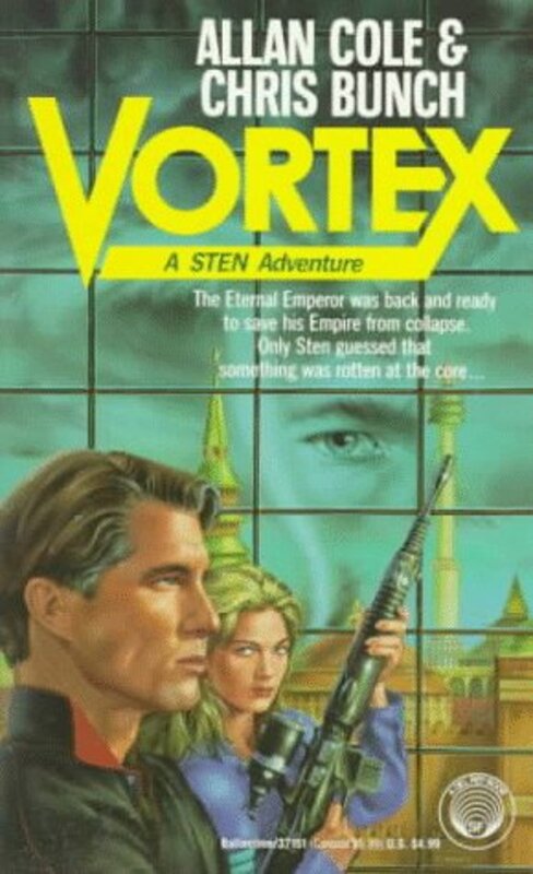 Book cover for "Vortex" by Chris Bunch