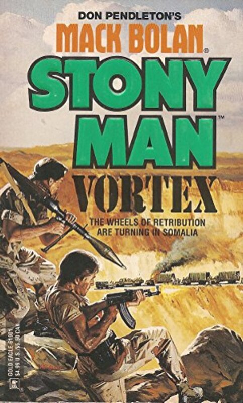 Book cover for "Vortex" by Don Pendleton