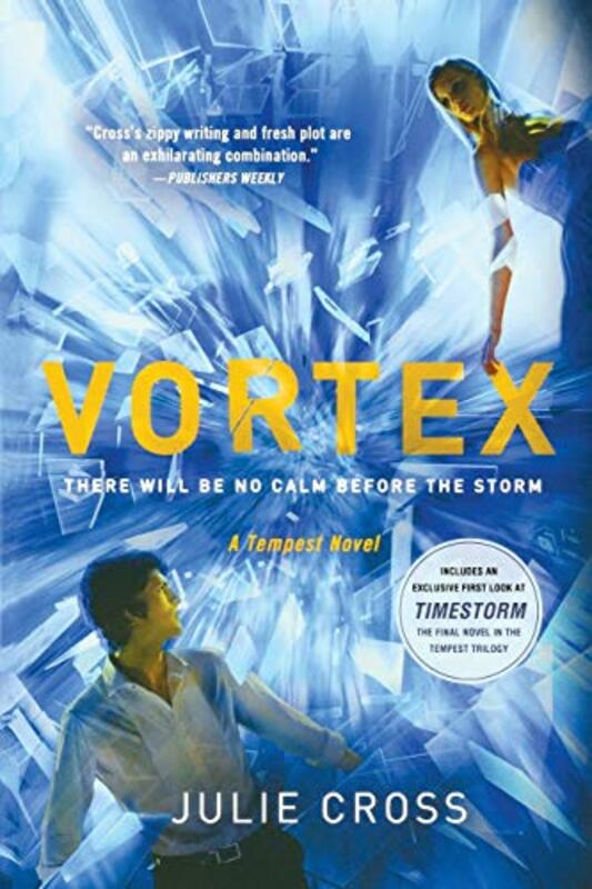 Book cover for "Vortex" by Julie Cross