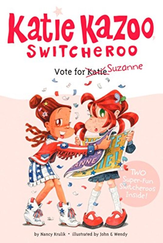 Book cover for "Vote for Suzanne" by Nancy Krulik